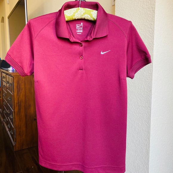 nike fit dry polo